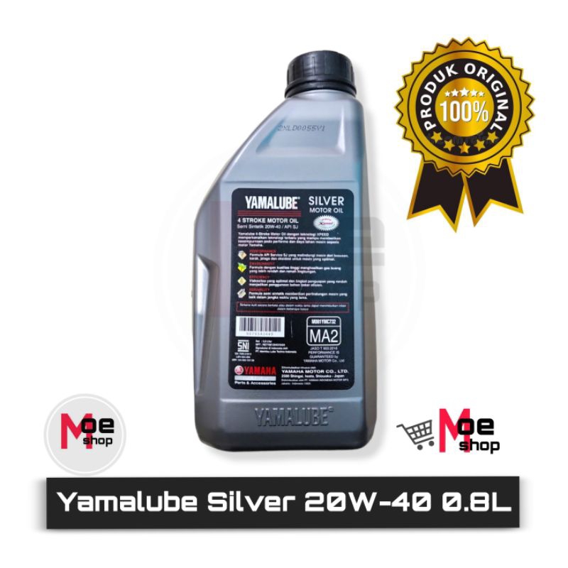 Oli YAMAHA Yamalube Silver 800ML / 0.8L Asli 100% ORIGINAL