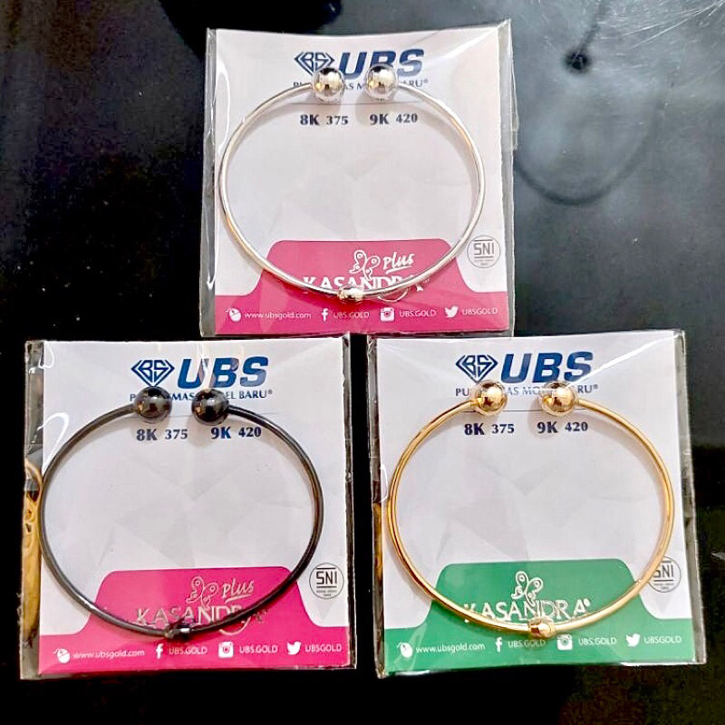 Gelang Bangle Tinju UBS 3 warna 8k
