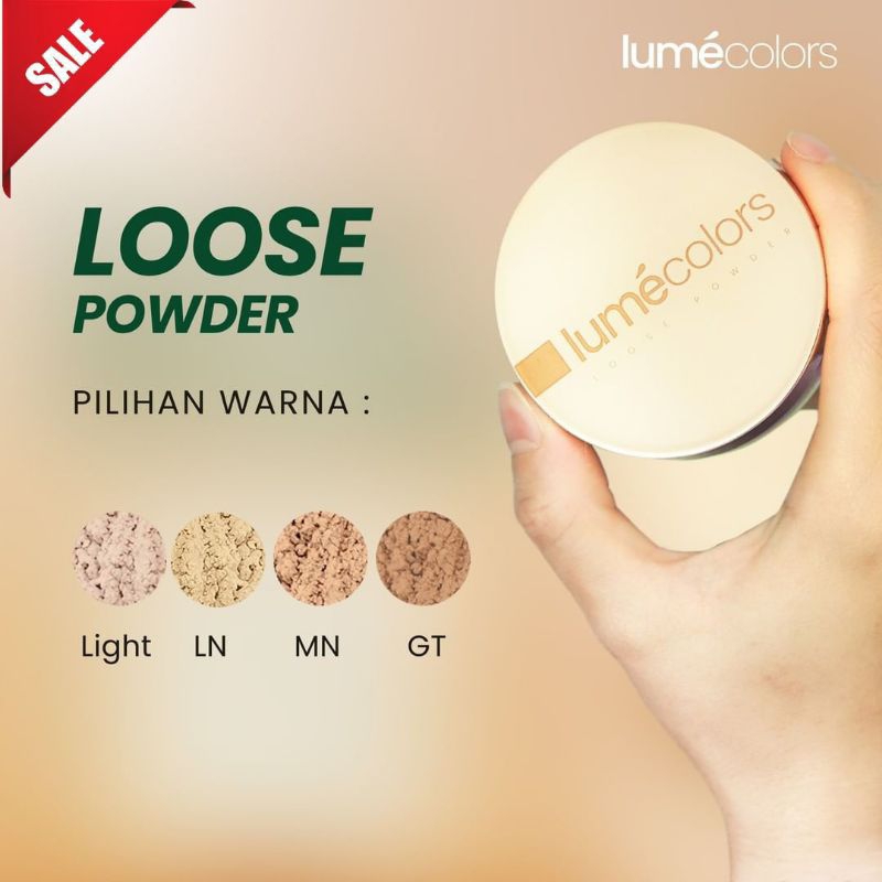 lumecolors loose powder