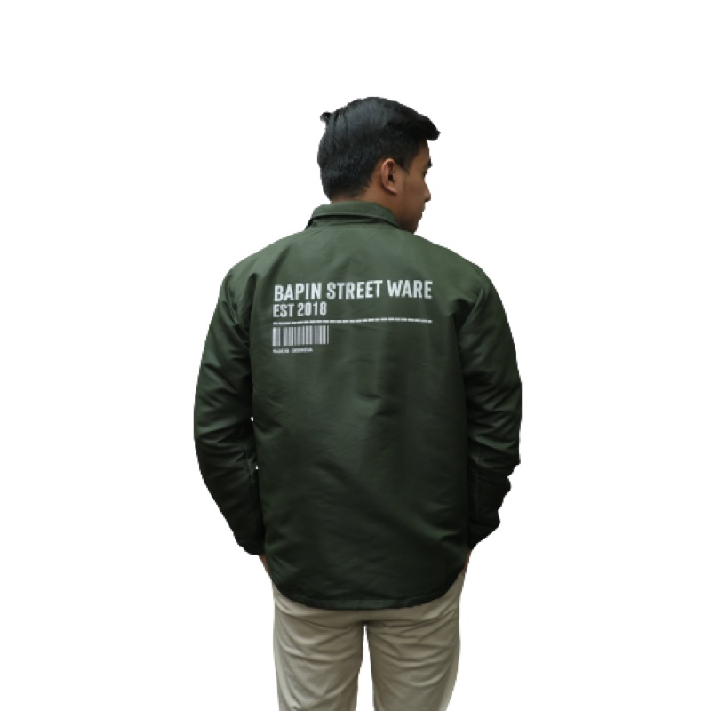BAPIN Coach Jacket Japan Series Hijau