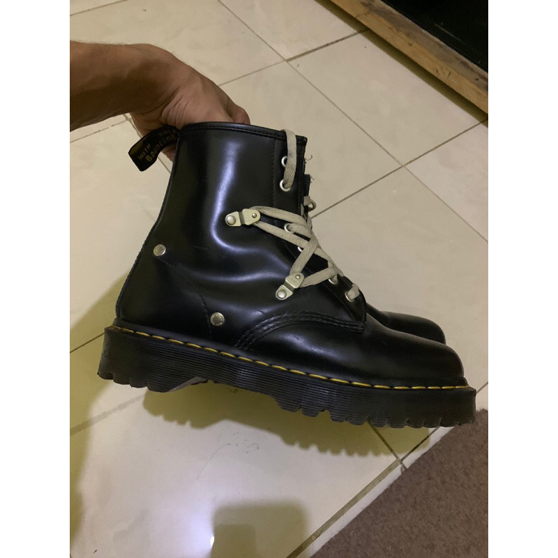 Dr Martens 1460 Bex Stud Fine Haircell Platform