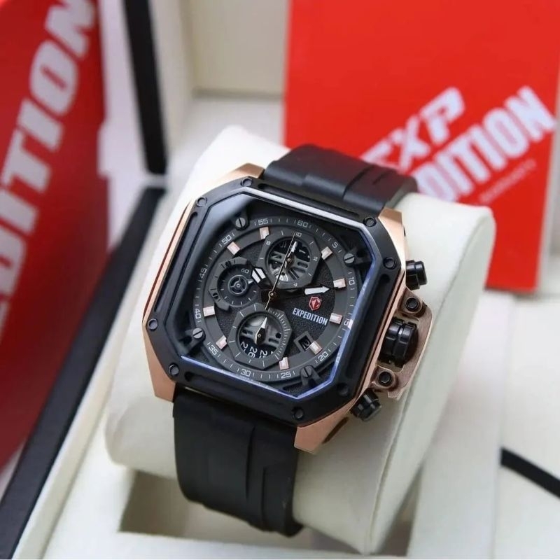 Expedition E 6812 Jam Tangan Pria Original