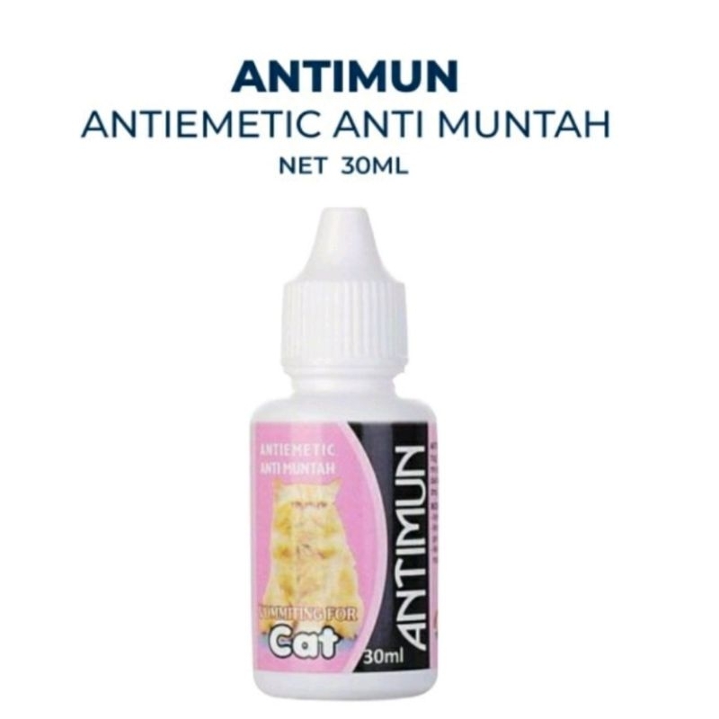 Antimun 30ml obat anti muntah pada kucing