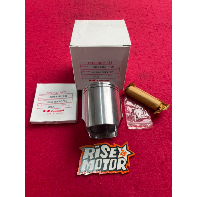 Piston Kit Ninja 150 size 100 uk 60 pen 15