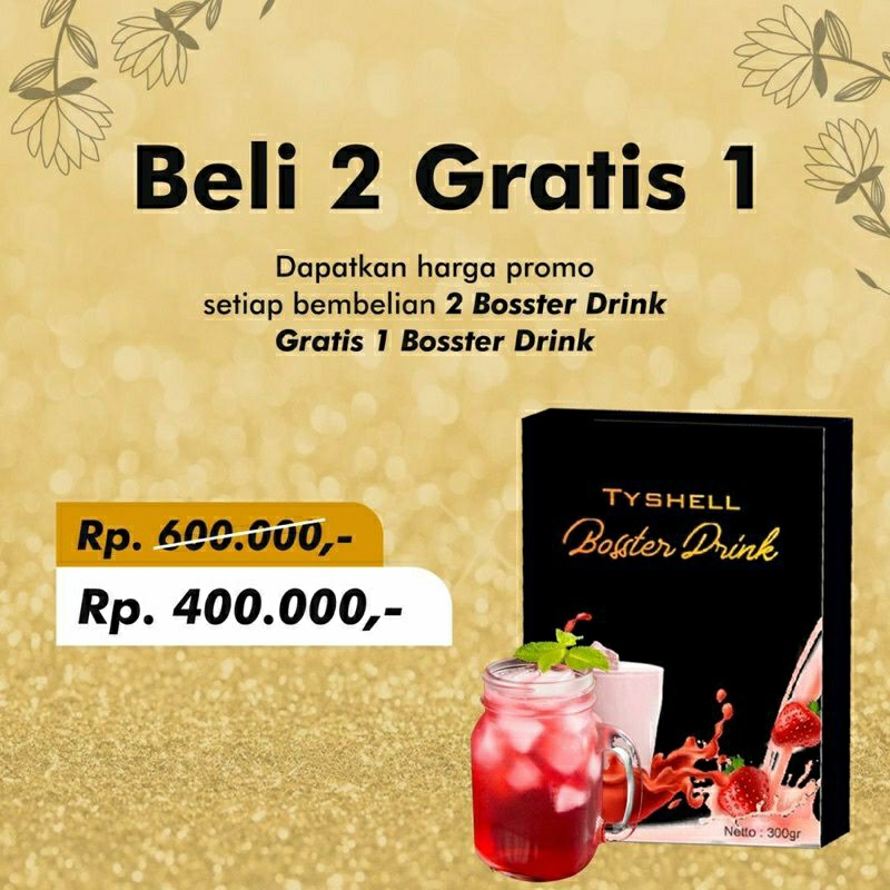 3 BOX COLAGEN DRINK TYSHELL#COLLAGEN PEMUTIH BADAN