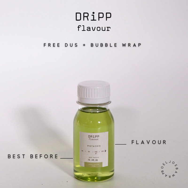 Dripp Pistachio Syrup Repack [30, 50, 100] g