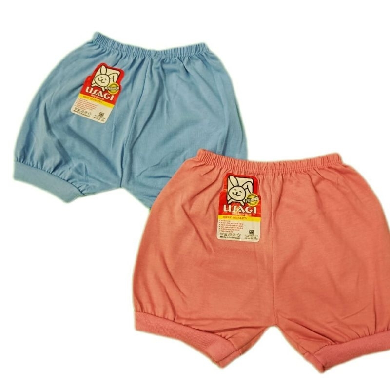 Celana Pendek Bayi Usagi Polos Warna per 1pcs