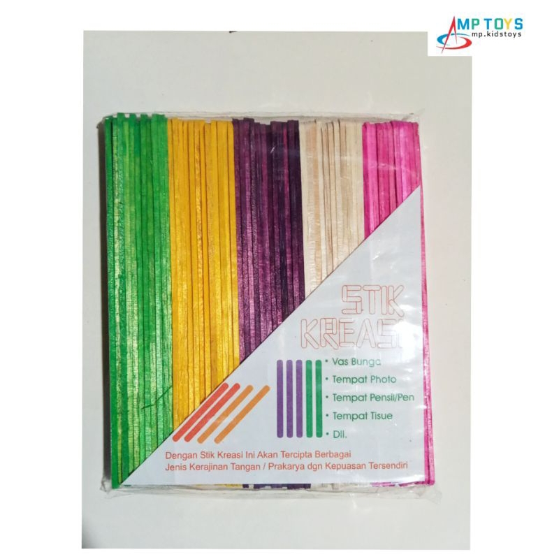 

Stik Prakarya Kerajinan Stik Kreasi Warna Warni