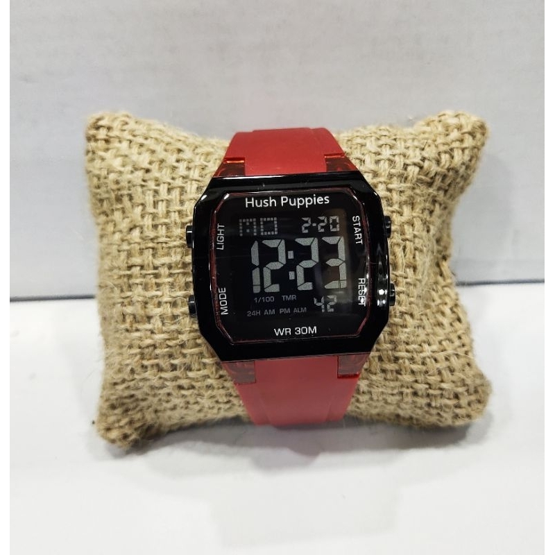 JAM TANGAN WANITA HP TALI RUBBER Digital