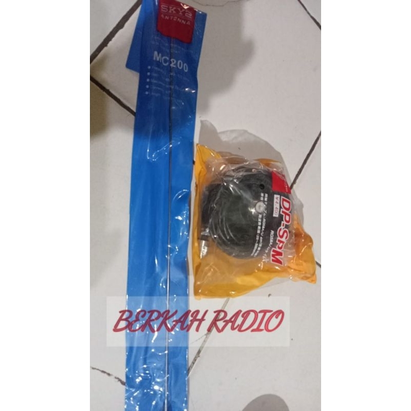 PAKET ANTENA RIG MOBILE UHF ANTENA MC200 PLUS BREKET MAGNET