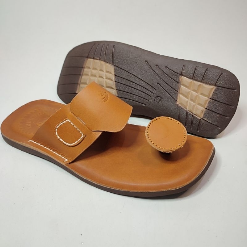 Sandal Kulit Original Pria Model jamur