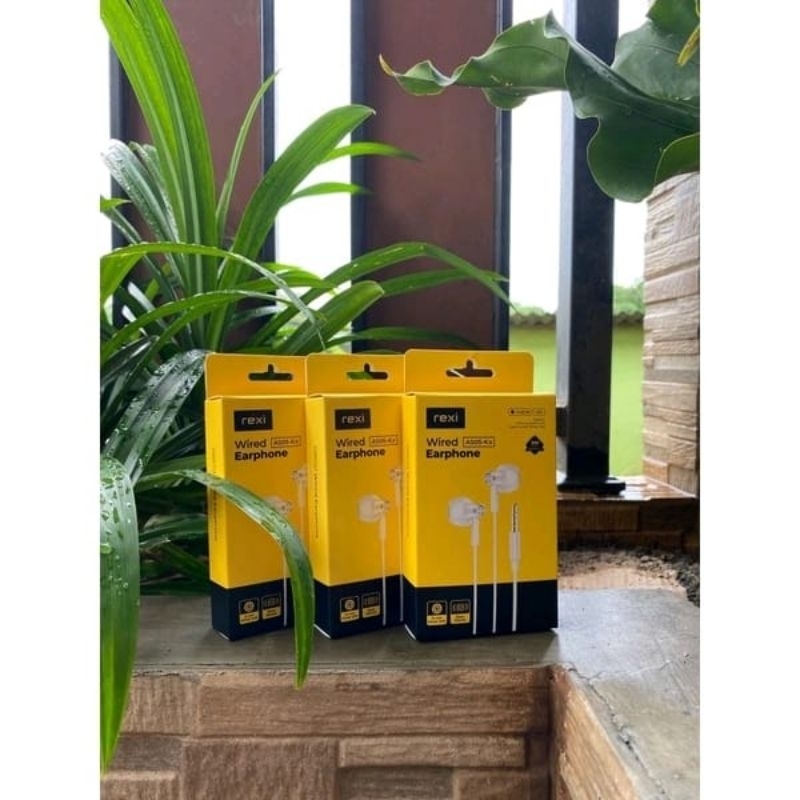 wired Earphone REXI AS05-Kx bass stereo 14mm driver unit