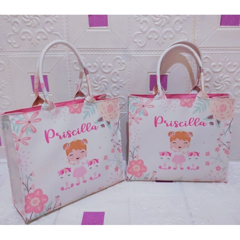 Tas tote bag/(D &amp; R bag/tas souvenir/tas aqiqah/Tas ultah/Tas premium/jinjing printing sumbu