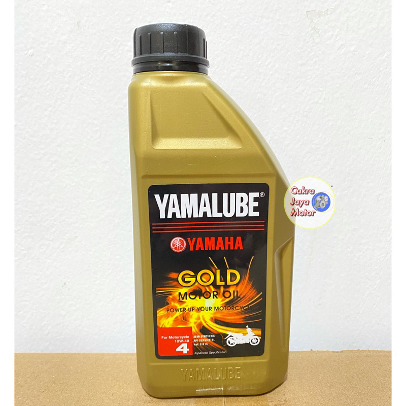 Jual Yamalube Gold Motor Oil 800ml 10w 40 4 Tak Shopee Indonesia