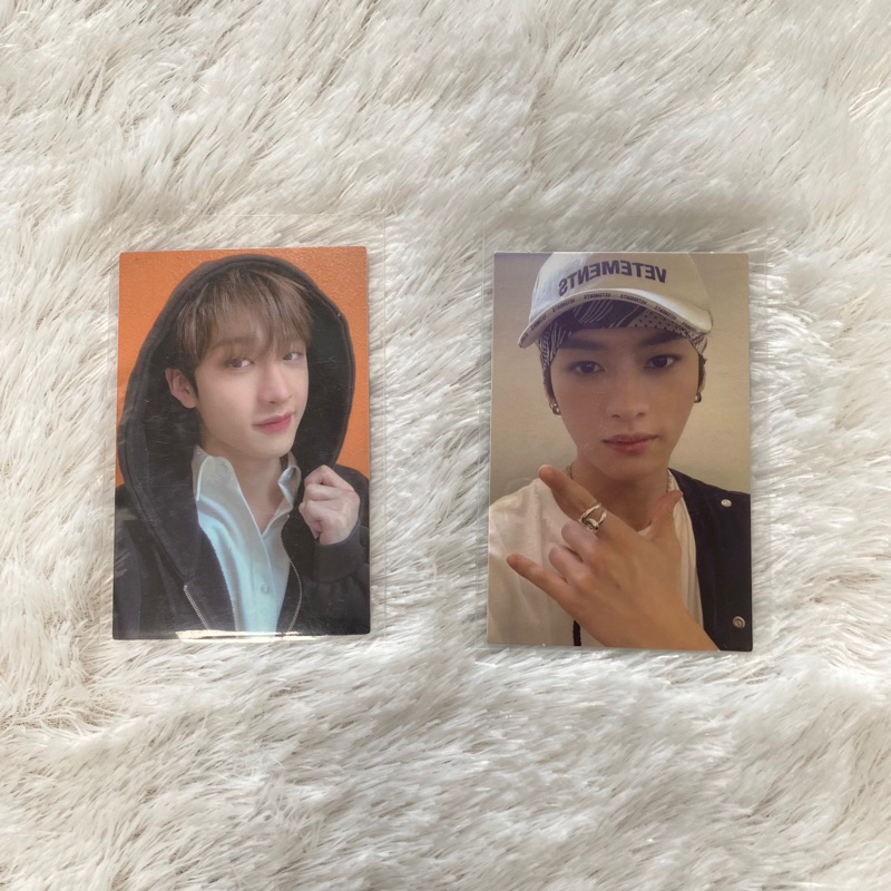 straykids photocard bangchan lino