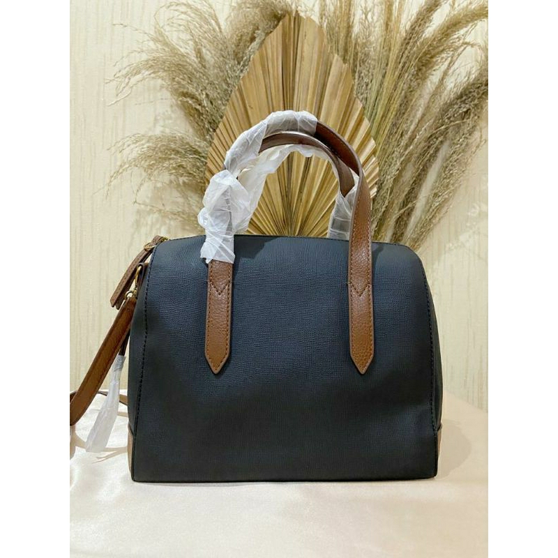 FOSSIL Syndey Satchel black multi crossbody bag