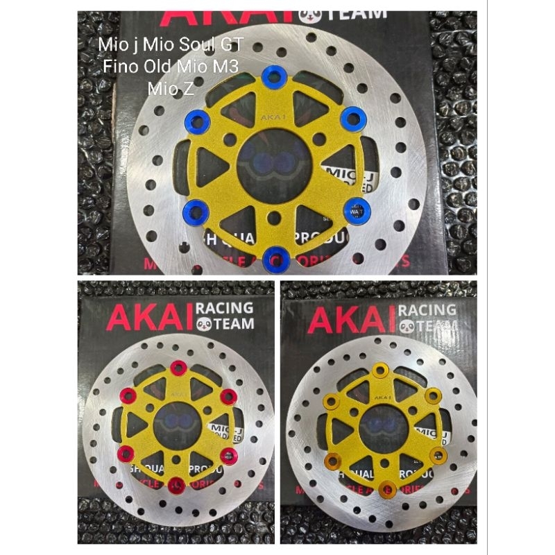 Piringan Disc Cakram Bulat Diameter 190mm Standar Mio J Mio M3 Mio Z Fino Mio GT Lobang Baut3 PNP Model Frouting warna