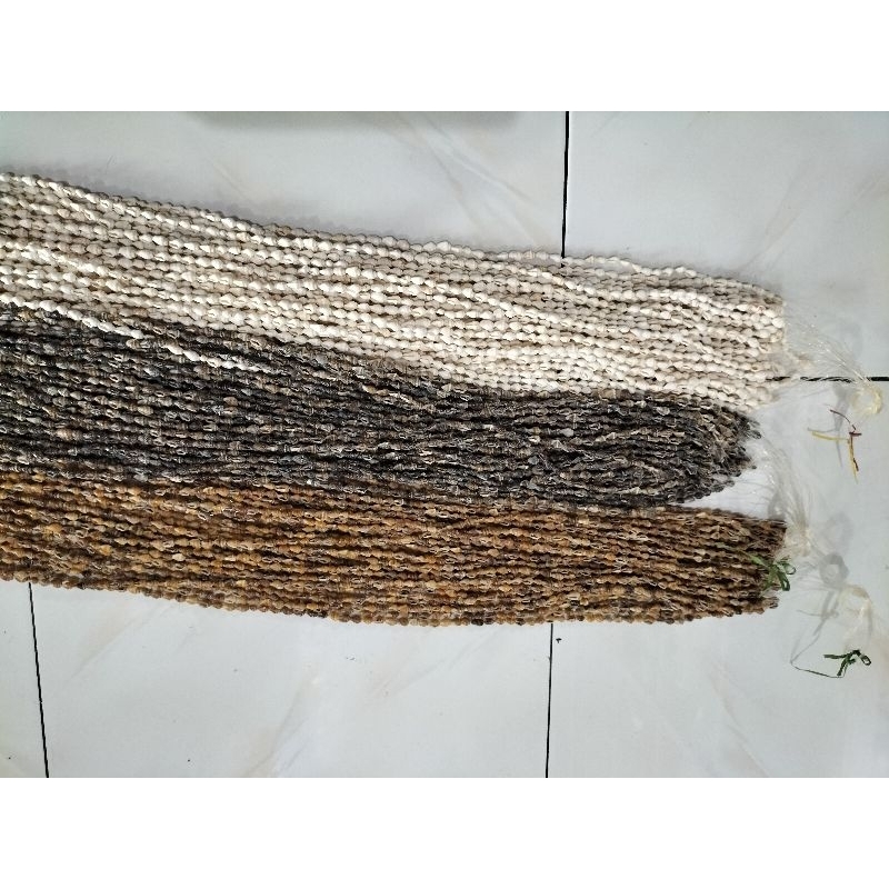 TIRAI KERANG PUTIH POLOS KERANG BERAS ISI 20