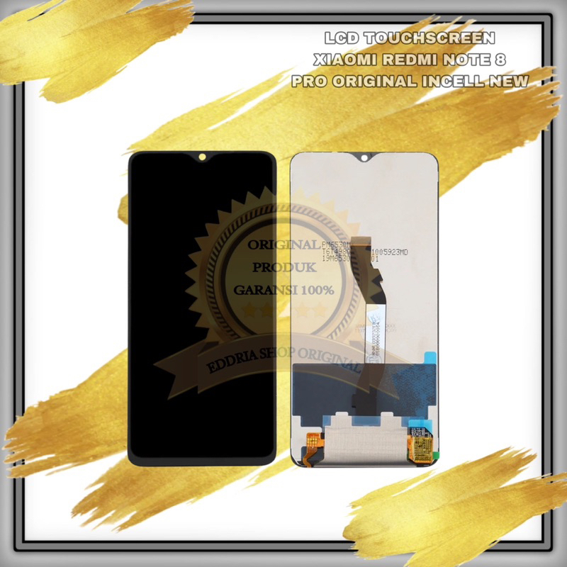 LCD XIAOMI TOUCHSCREEN REDMI NOTE 8 PRO FULLSET ORIGINAL INCELL NEW