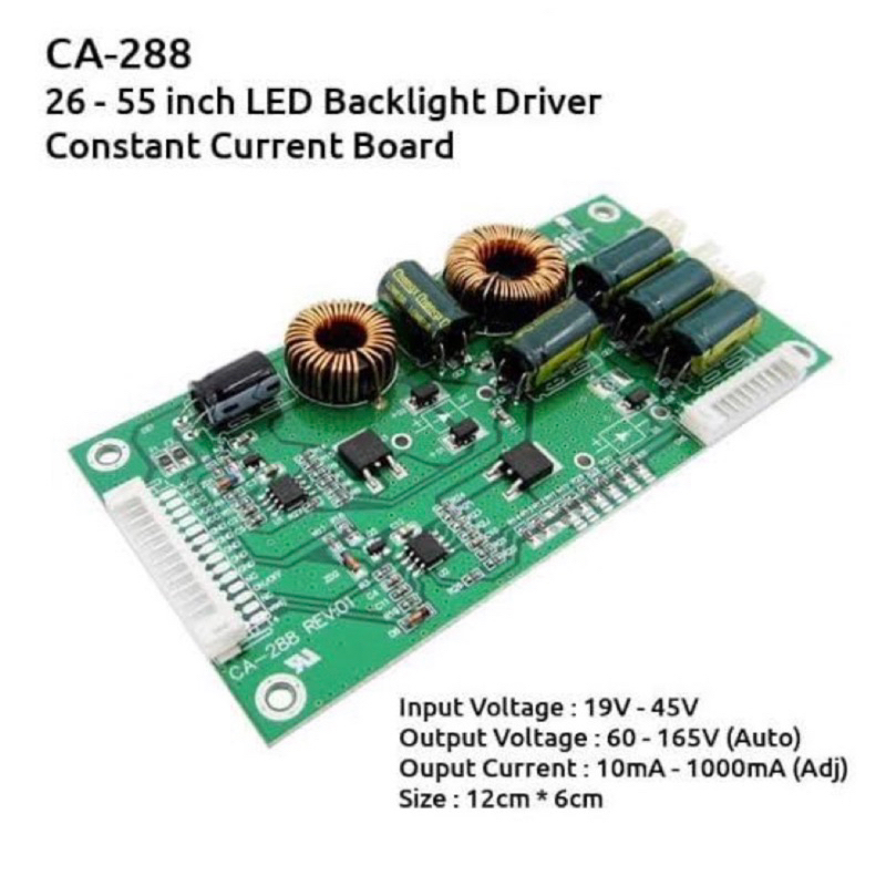 INVERTER BL UNIVERSAL DRIVER INVERTER BL TV LED DC STEP UP 26- 55 INCH BACKLIGHT INVERTER TV LED LCD