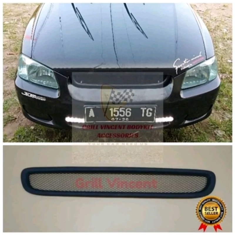 Gril depan hyundai accent verna 2001 2002 2003 custom Grill jaring verna sporty