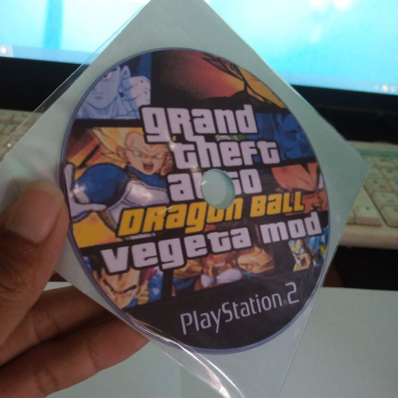 Kaset PS 2 GTA SA Vegeta Mod