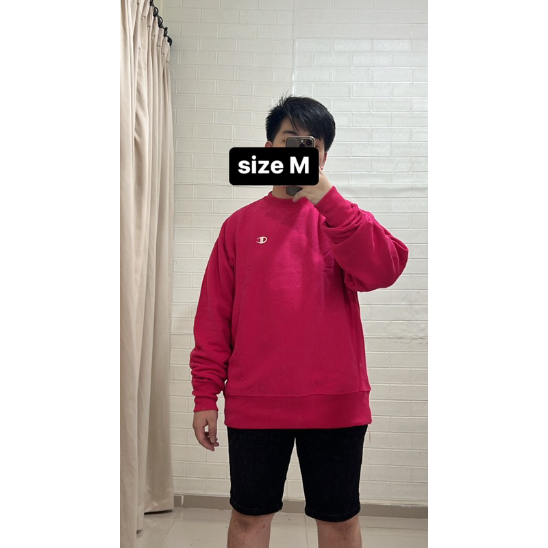 Champion Reverse Weave Crewneck (Kuning, Pink, Orange, Blue)
