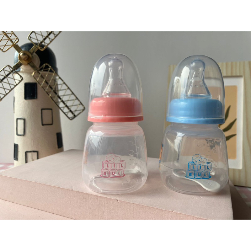 Lilbul Botol Susu Bayi / Botol Dot Susu Bayi / Dot Susu Bayi 80ml dan 125ml