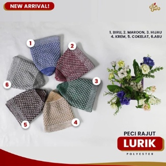 Peci Rajut Anak Nanas Model Lurik Peci Rajut Premiun Peci Anak Corak