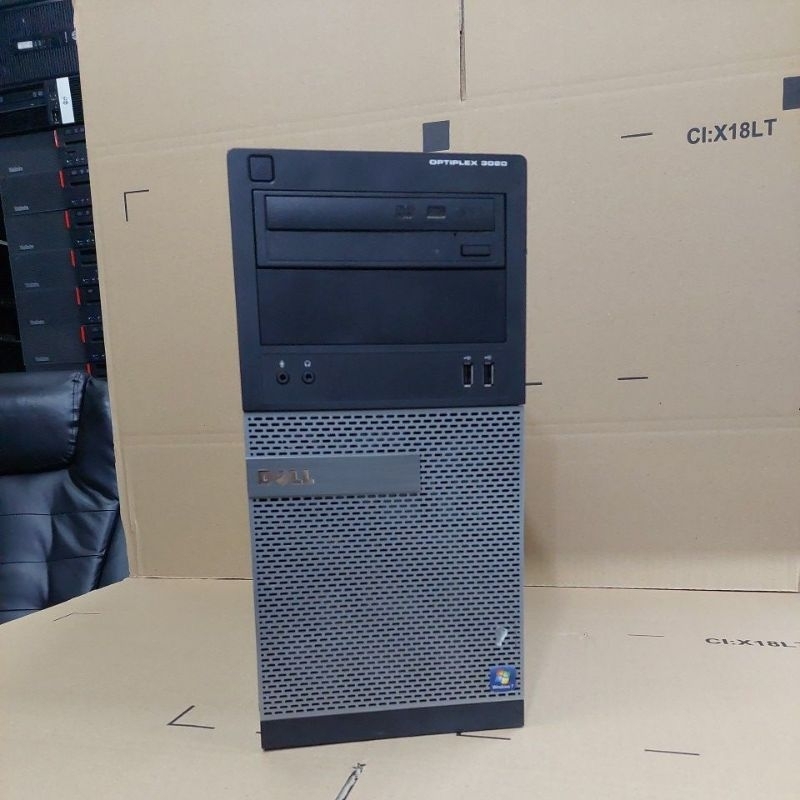 OBRAL CPU PC DELL CORE I3 4130 RAM 4 GB SSD 256 GB WIN10 BERGARANSI