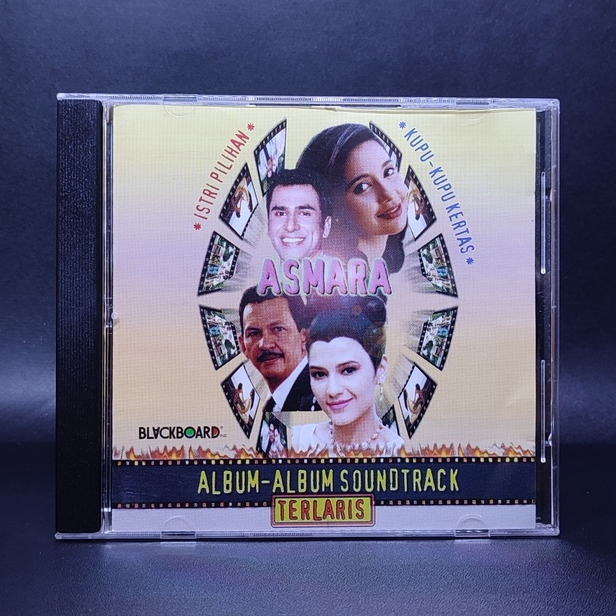 CD ALBUM TERLARIS INDONESIA OST ASMARA KUPU KUPU KERTAS