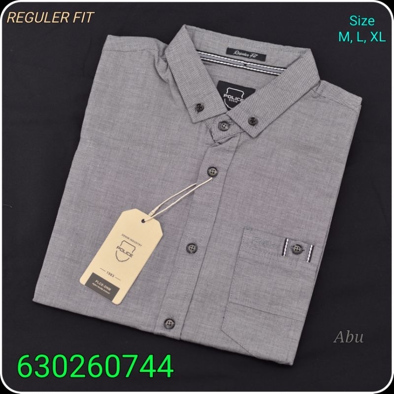 Kemeja Kasual Pria Police Denim Industry 630260744 Lengan Pendek