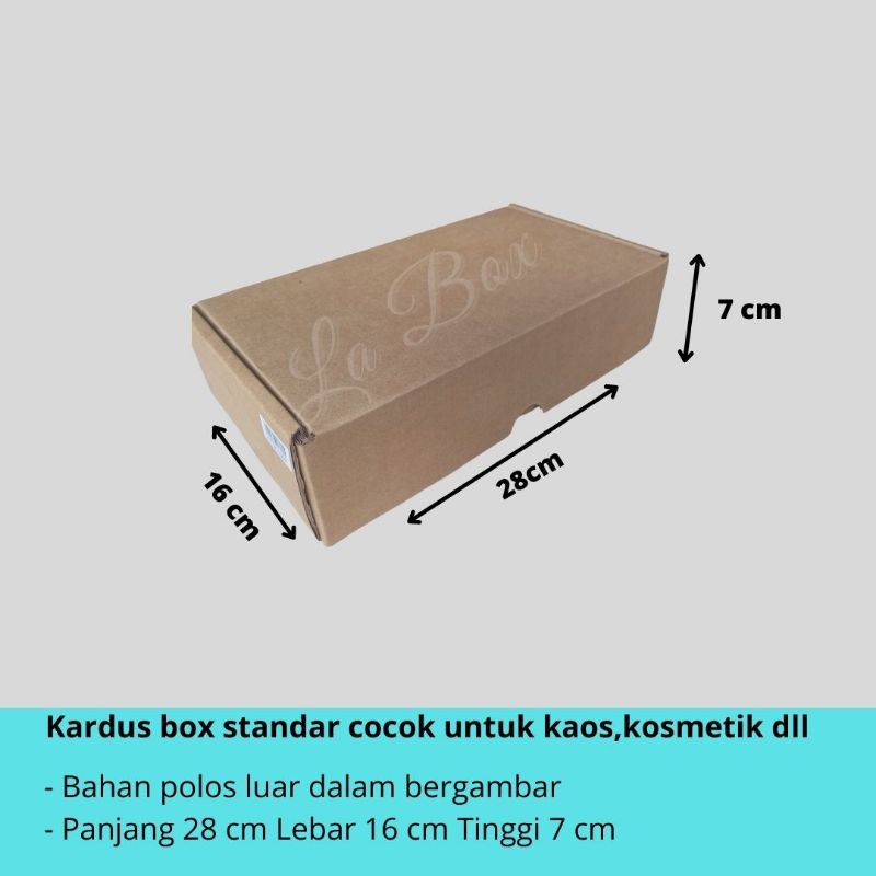 

Kardus 28x26x7 Box Die Cut dan Easy Usage Kardus Box Kardus Packing