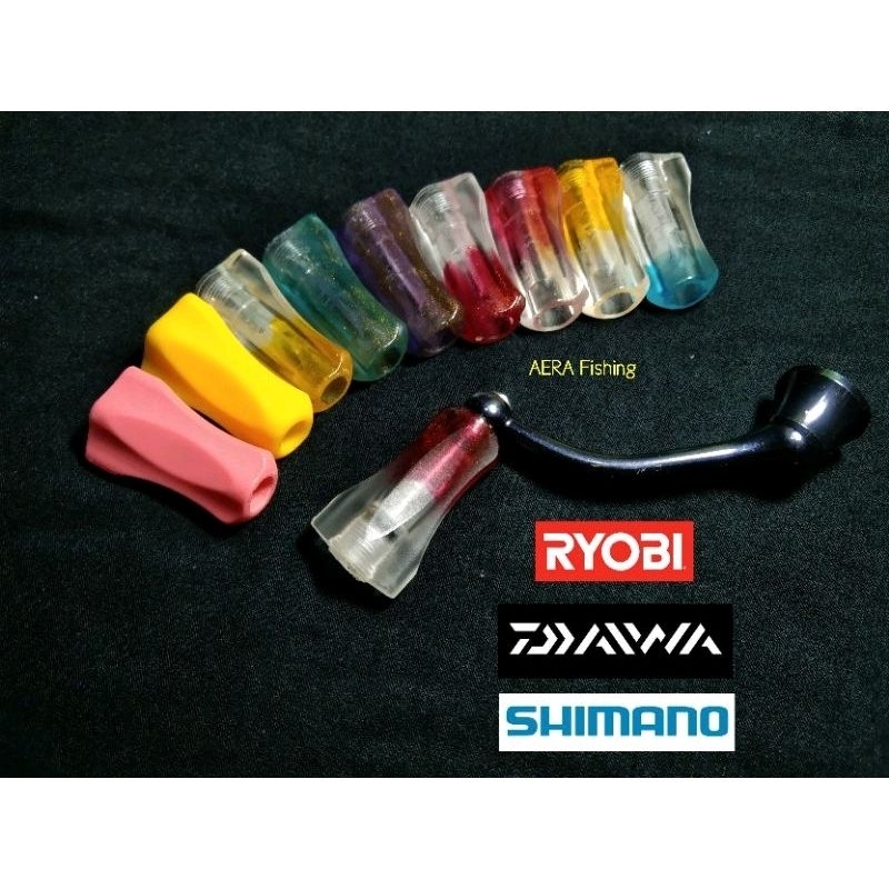 Knob Handle Reel Ryobi Daiwa Custom Pipih Spec Gomexus