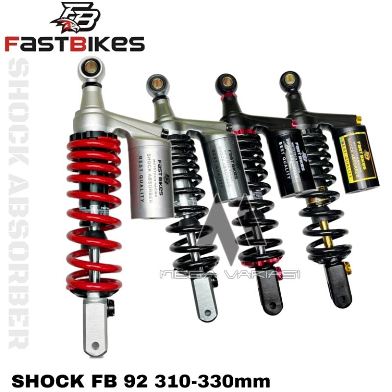 SHOCKBREAKER BELAKANG TABUNG ATAS SHOCK ABSORBER MOTOR MATIC TABUNG ATAS TYPE G SPORT 310MM 330MM UNIVERSAL VARIO 150 BEAT SCOOPY MIO M3