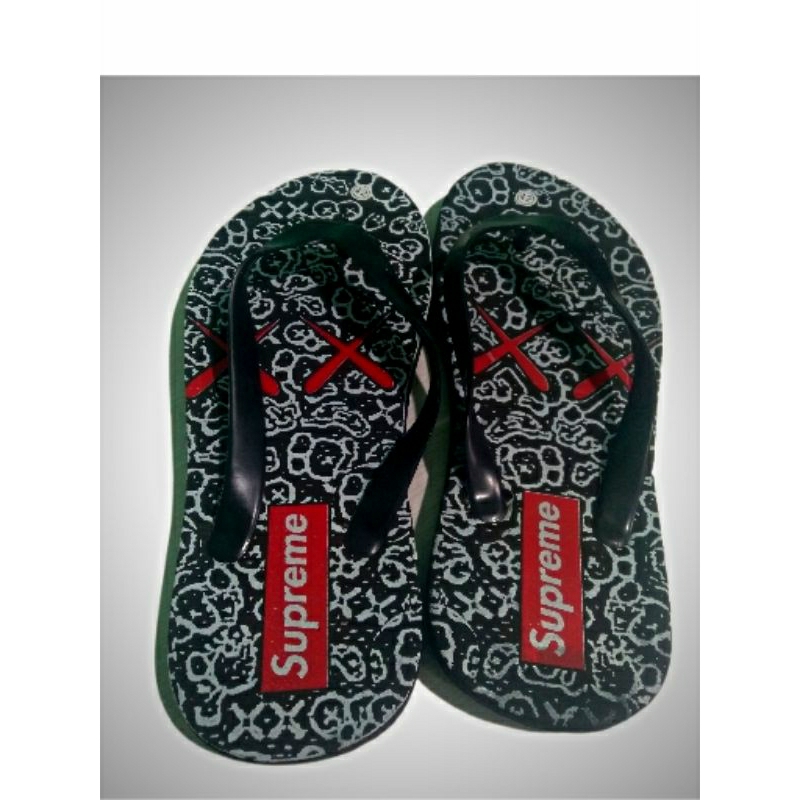 SANDAL JEPIT PRIA MOTIF SUPREME / BEST SELLER