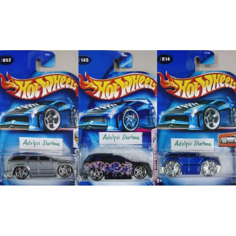 hotwheels hot wheels blings cadillac escalade crank itz alpine 2003 2004 first editions tooned