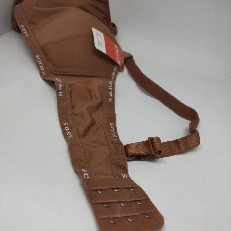 Sorex BH 34211 busa tanpa kawat kait 3 cup A to B T-shirt bra 34-40