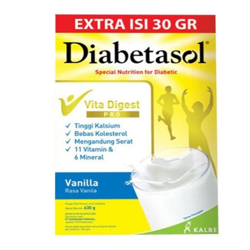 

diabetasol vanila 600 gram