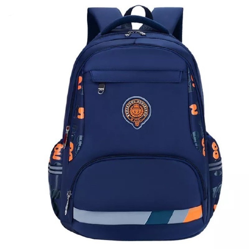 Tas Ransel anak laki laki Zhimababy tas sekolah anak simple polos zhimababy tas ransel korea backpack polos anak