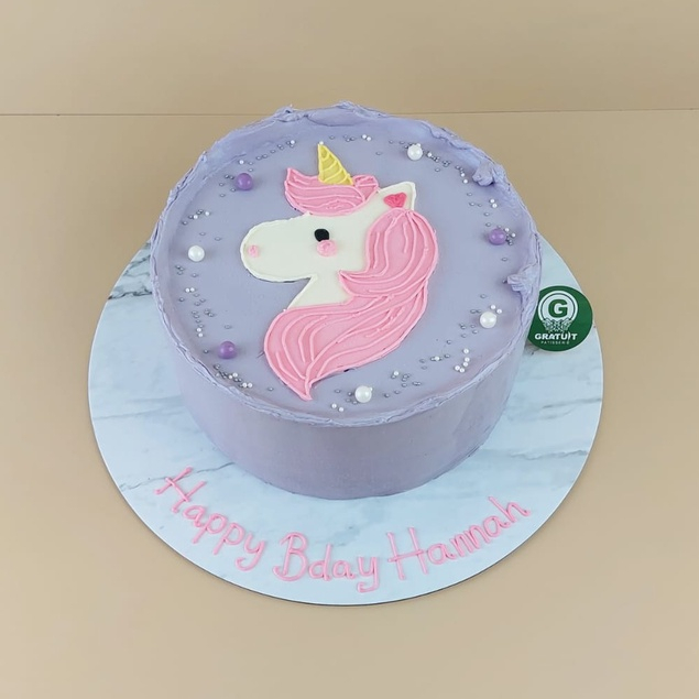 

UNICORN FULL BUTTERCREAM / KUE ULANG TAHUN