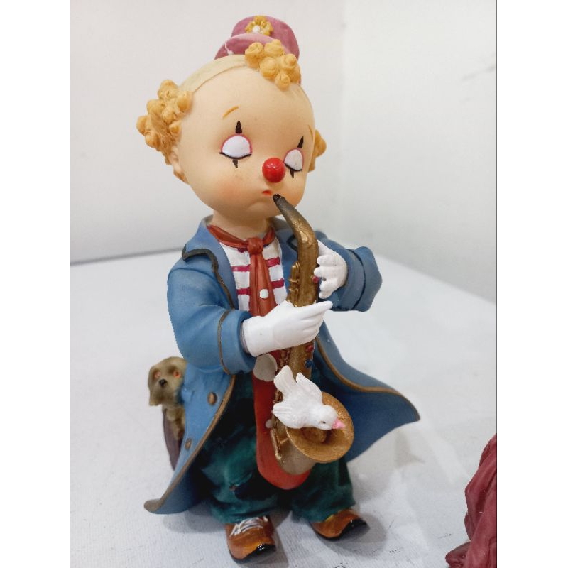 Miniatur Badut / Pajangan Resin Badut 20cm / Dekorasi Badut / Hiasan Rumah