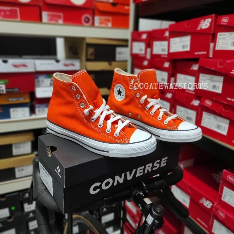Converse CT All Star Ox High Orange Original BNIB - CONVERSE CHUCK TAYLOR HIGH KANVAS