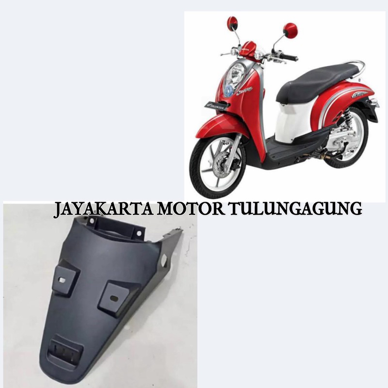 Spakbor belakang scoopy karbu / scoopy 2010/ scoopy 2011