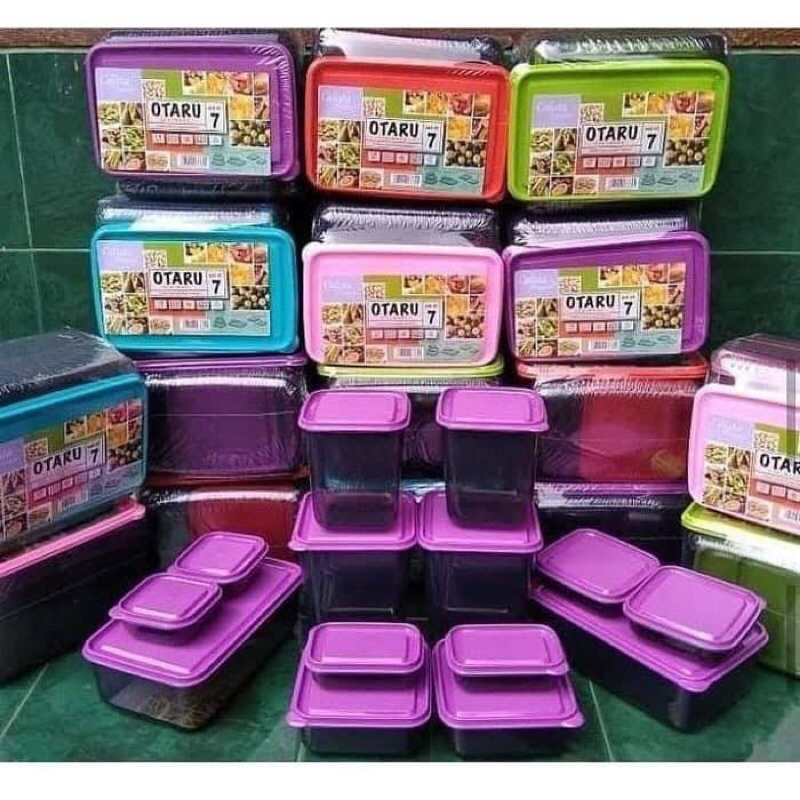 Toples Set Serbaguna Otaru Box Calista Set Box Serbaguna 14 Pcs/ Box Otaru Set 14 Pcs/ Toples Calist