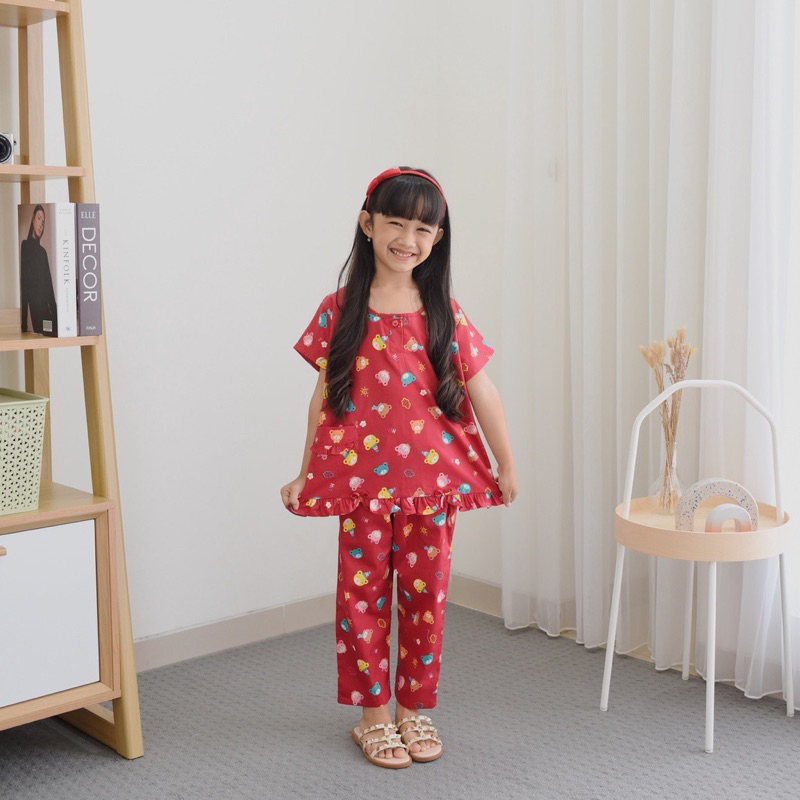 Sunly Anak uk.12 CP celana panjang tangan pendek