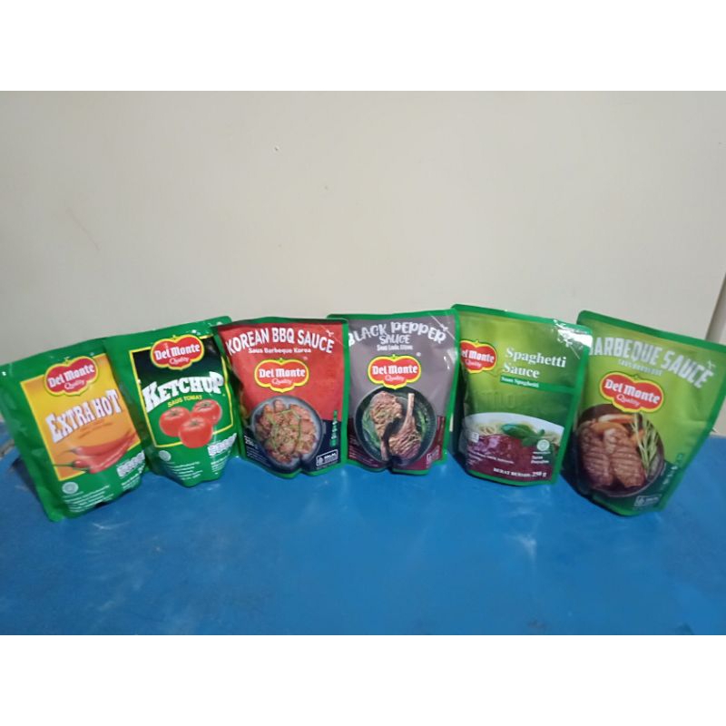 

Delmonte saos 200gr tomat/sambal extra hot/spagheti/ Berbeque l black pepper l bbq korean