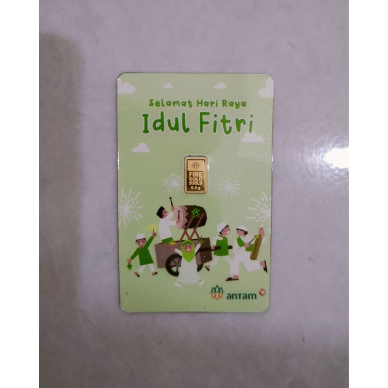 Logam Mulia Antam Emas Kita Series Idul Fitri 0.5 Gram Kadar 999.9