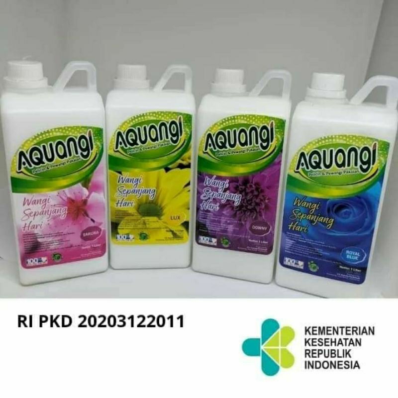 Aquangi Pewangi Laundry Setrika Baju Parfum