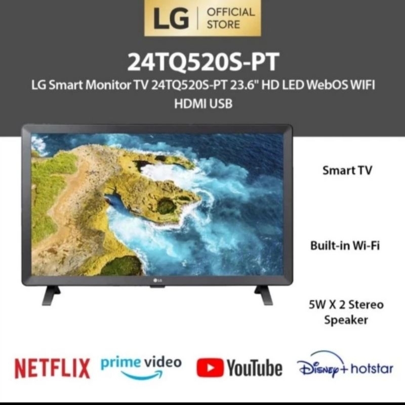 LG LED SMART TV 24 inch 24TQ520S